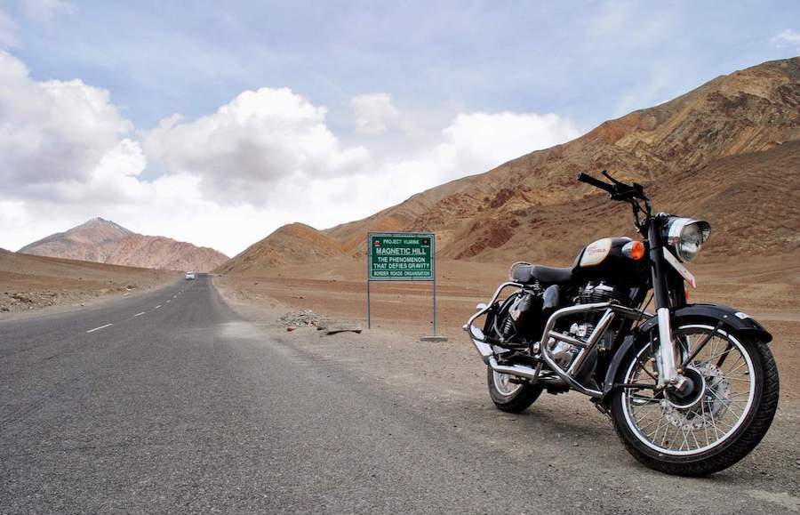 Colina Magnética, Ladakh, India |  9 de los destinos más misteriosos de Asia |  CerebroBerry: 