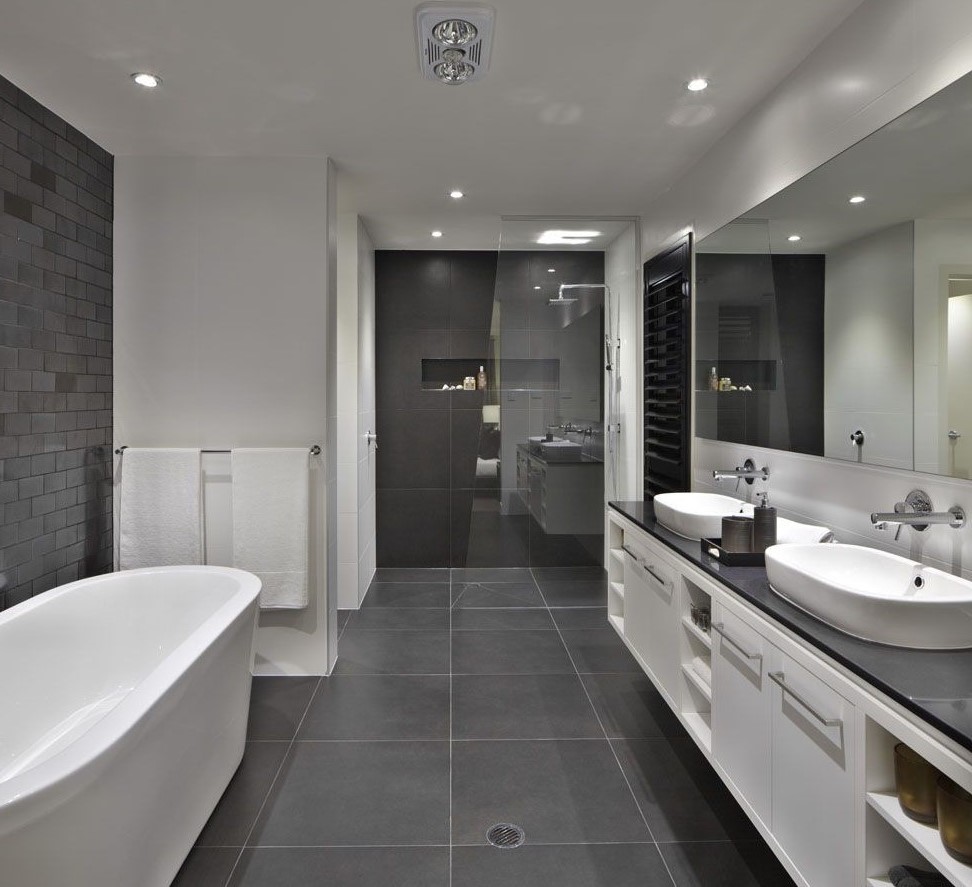 Carbón |:  Los 10 mejores y peores colores para tu baño |  su belleza