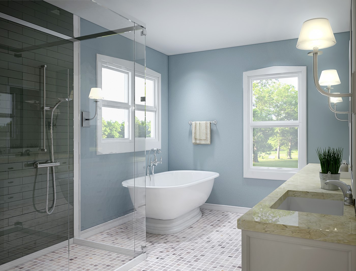 Bahía |:  Los 10 mejores y peores colores para tu baño |  su belleza