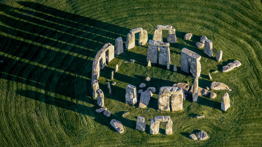 Stonehenge, Inglaterra |  12 lugares para tomar fotografías más populares |  bayas de cerebro
