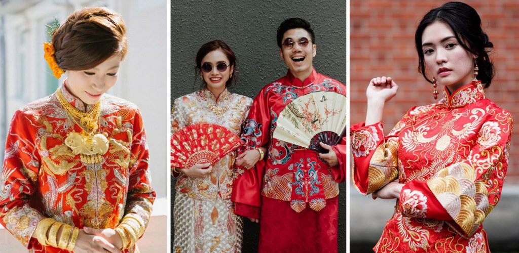 Boda china |:  Los looks de boda más impresionantes del mundo  bayas de cerebro