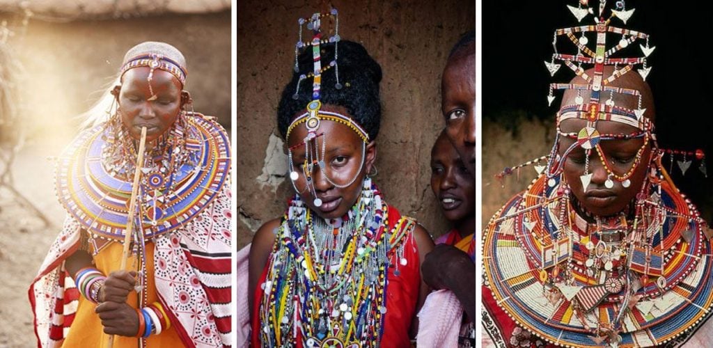 Novia de Kenia |:  Los looks de boda más impresionantes del mundo  bayas de cerebro