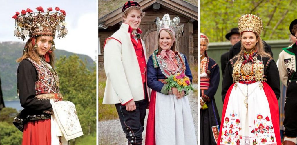 Boda noruega |:  Los looks de boda más impresionantes del mundo  bayas de cerebro