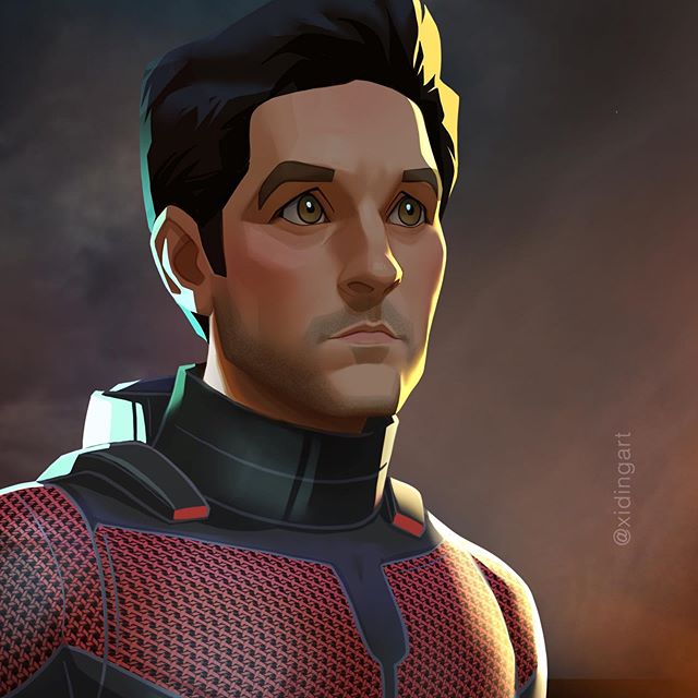 Hombre Hormiga |:  23 héroes de Marvel reinventados por Xi Ding |:  bayas de cerebro