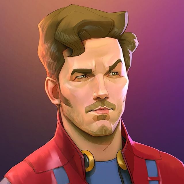 Chico estrella |  23 héroes de Marvel reinventados por Xi Ding |:  bayas de cerebro