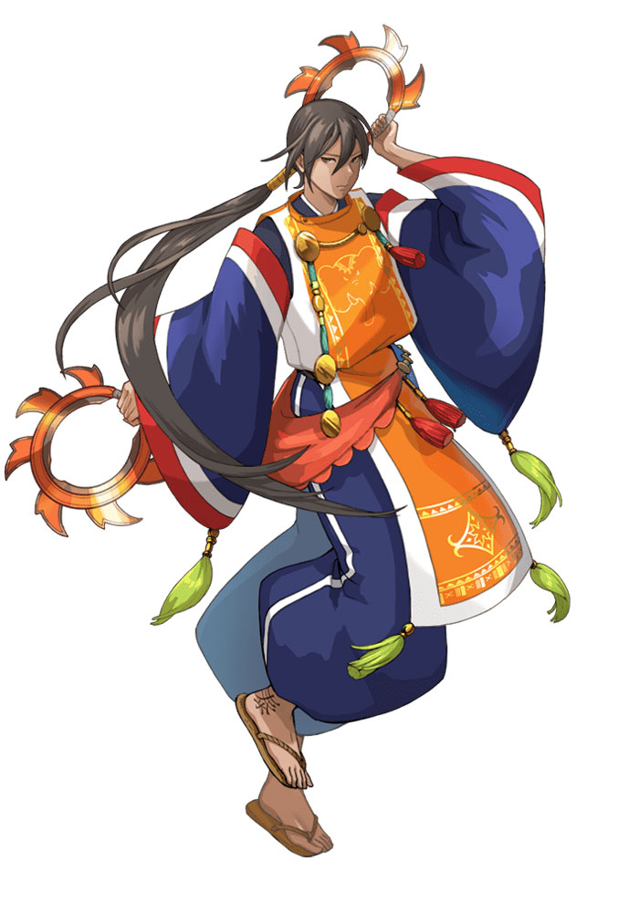Tailandia y su bandera como un personaje de anime.  Barreras cerebrales