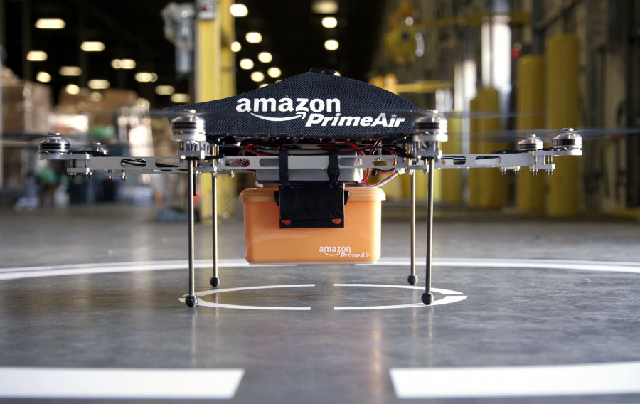 Entrega con drones |:  bayas de cerebro