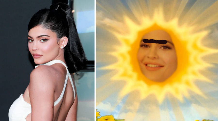 Kylie Jenner |:  7 celebridades que estaban listas para reírse de sí mismas |  CerebroBerry: