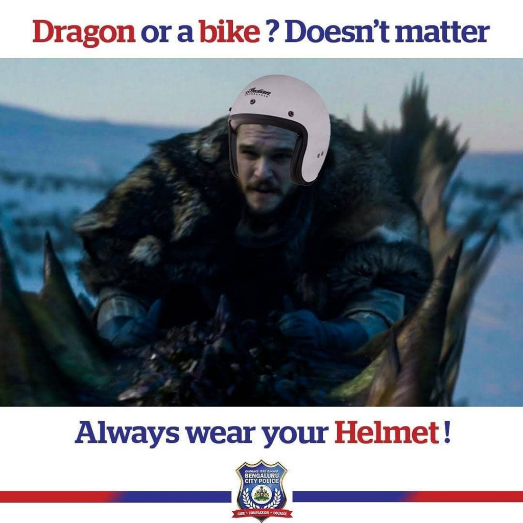 |: La policía de la ciudad de Bengaluru utiliza memes para atraer nuevos seguidores. #8 | bayas de cerebro