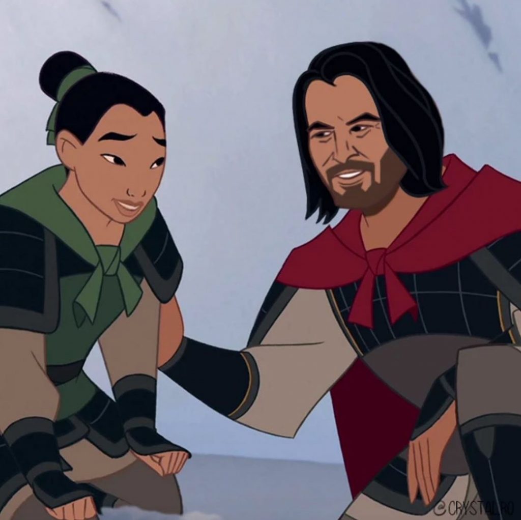 Keanu Reeves como Li Shang |: CerebroBerry: